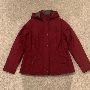 Barbour Millfire Hooded Quilted Jacket